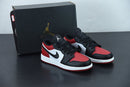 Air Jordan 1 Low "Bred Toe"