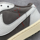 TRAVIS SCOTT X NIKE AIR JORDAN 1 LOW OG REVERSE MOCHA