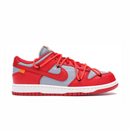 DUNK LOW OFF-WHITE UNIVERSITY RED
