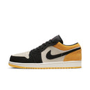 Air Jordan 1 Low Sail University Gold Black