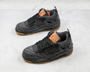 Air Jordan 4 Retro Levis X  GS Black Denim