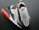 Air Max 270 Cinza / Laranja