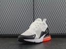 Air Max 270 Cinza / Laranja